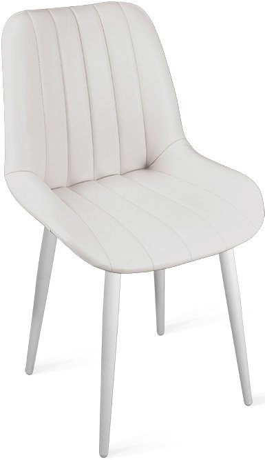 

Стул Трия Марвел К1С исп. 2 (белый матовый/кожзам Polo White)