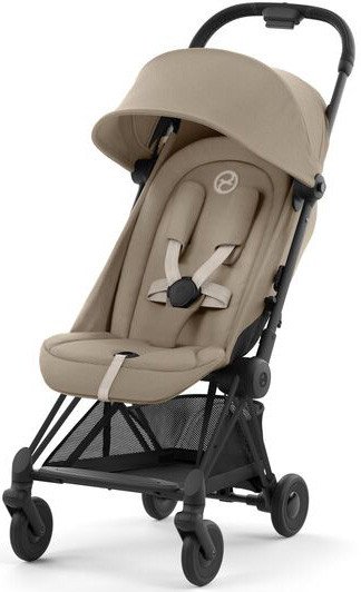 

Коляска прогулочная «книга» Cybex Coya (cozy beige/matte black frame)