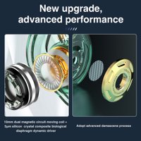 Наушники TRN MT1 Pro USB Type-C (зеленый, с микрофоном)