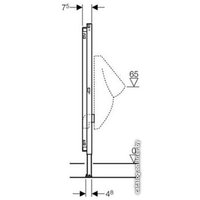 Инсталляция для писсуара Geberit DuoFix 111.686.00.1