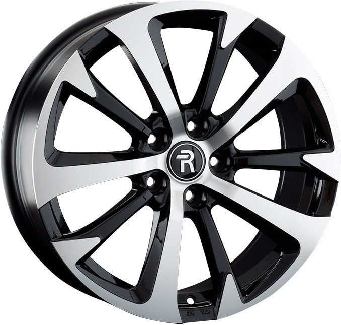 

Литые диски Replay 590769 (LCR 7815 - TY260) 17x7" 5x114.3мм DIA 60.1мм ET 39мм BKF
