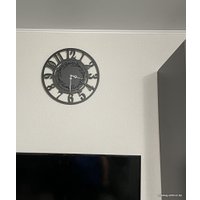 Настенные часы ИП Карташевич Lavanda Black B23 (70см)