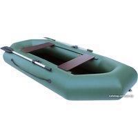 Гребная лодка Leader Компакт-260 ФС (зеленый)
