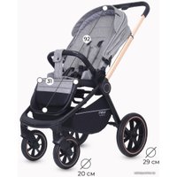 Универсальная коляска Rant MOWbaby Zoom PU (2 в 1, gold beige)