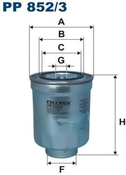 

Топливный фильтр Filtron PP8523