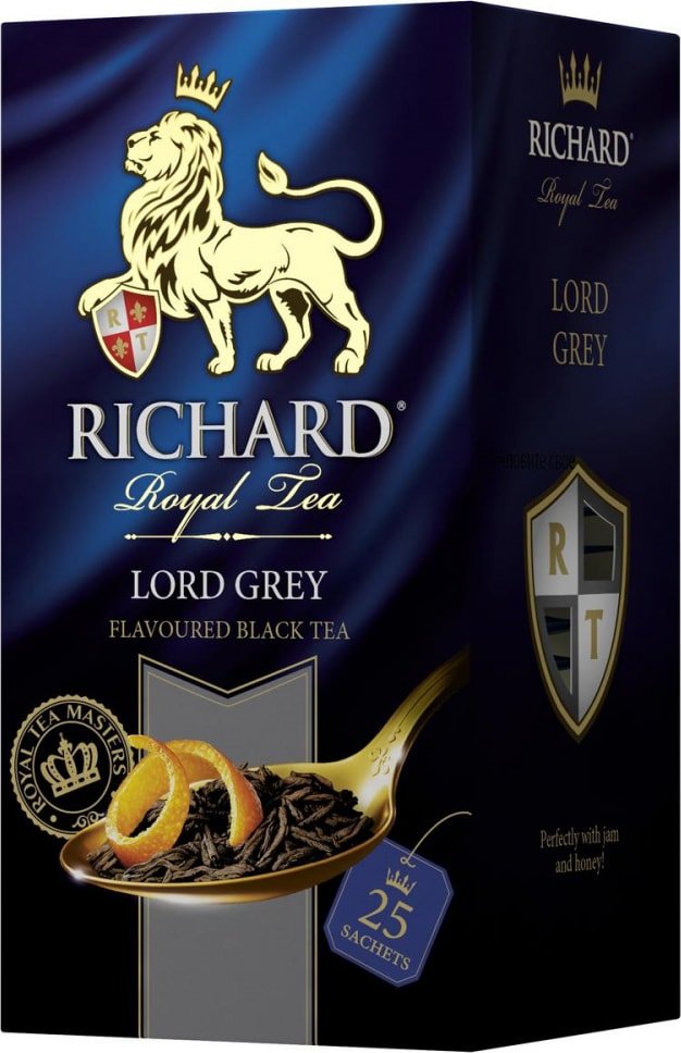 

Черный чай Richard Lord Grey 25 шт