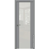 Межкомнатная дверь ProfilDoors 110U L 60x200 (манхэттен, стекло lacobel белый лак)