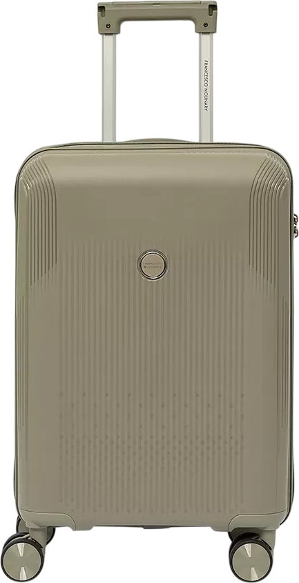 

Чемодан-спиннер Francesco Molinary 344-8038/3-20GGN (серый/зеленый)