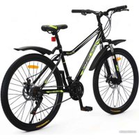 Велосипед Delta Street 27.5 2701 (черный/зеленый)