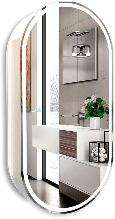 

Silver Mirrors Шкаф с зеркалом Soho-7 50х100 LED-00002517 (Bluetooth)