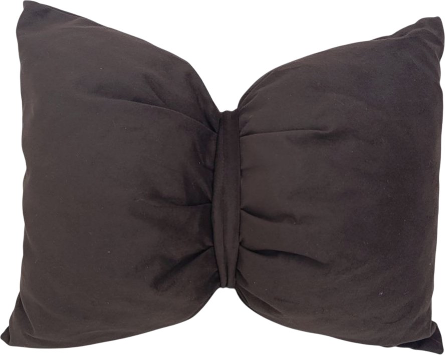 

Декоративная подушка Sled Бант 45x35x17 (шоколадный)