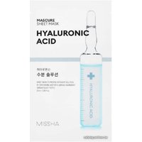  Missha Увлажняющая тканевая маска для лица Mascure Hydra Solution Sheet Mask (Hyaluronic Acid)