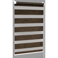 Шторы день-ночь Delfa СРШ 01МКД DN-4310 81x160 (венге, рисунок натур)