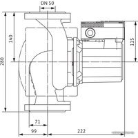 Циркуляционный насос Wilo TOP-S50/10