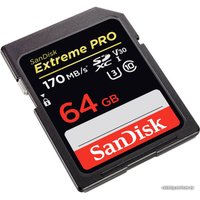 Карта памяти SanDisk Extreme PRO SDXC SDSDXXY-064G-GN4IN 64GB