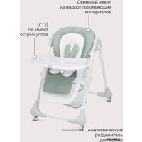 Высокий стульчик Rant Cream RH302 (ocean green)