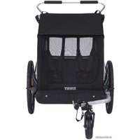 Детский велоприцеп Thule Coaster XT (Black on Black)