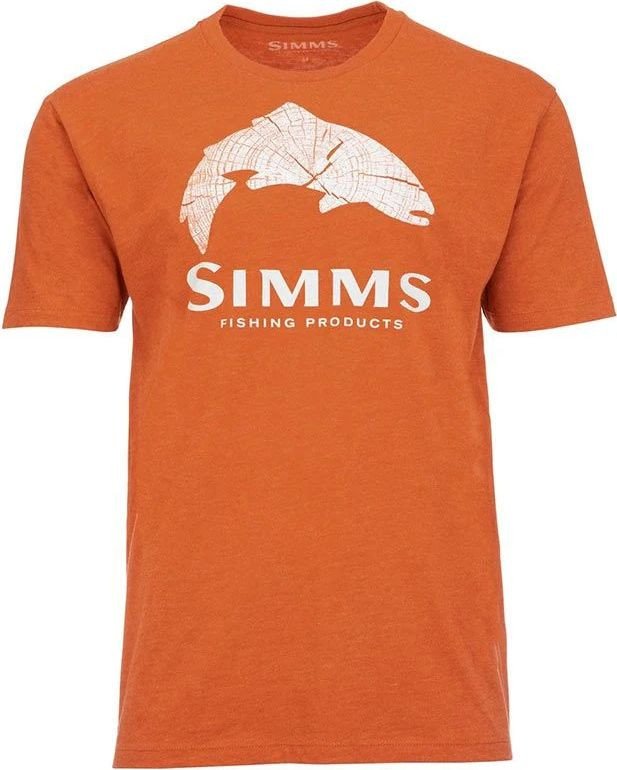 

Футболка Simms Wood Trout Fill T-Shirt (L, adobe heather)