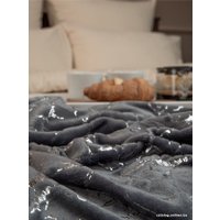 Плед Tex Republic Shick Мрамор лазер 150x200 см 93429 (серебристый/серый)