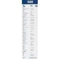 Щетка стеклоочистителя Bosch 500mm/500mm 3397118560