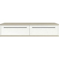 Туалетный столик без зеркала Shtabe Royal 5210 эко (макиато/р.черная)