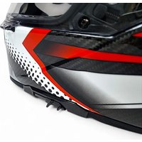 Мотошлем AIM RH360 360-002-M (M, Carbon Battle Red)