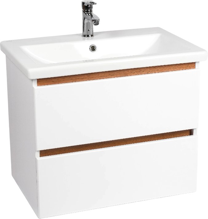 

Viant Тумба с умывальником Мальта Como 80 VMAL80CO-T2YP+S-UM-COM80/1-w