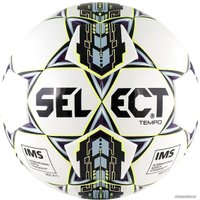 Футбольный мяч Select Tempo (5 размер, белый/черный/желтый)