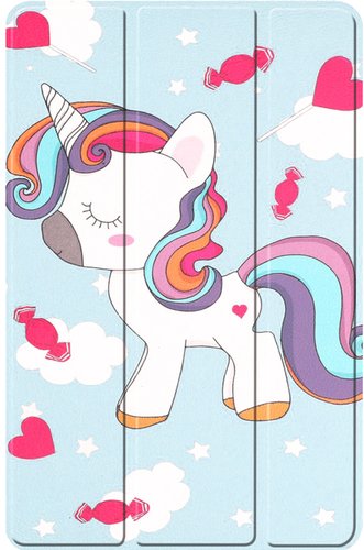 Чехол для планшета JFK Smart Case для Samsung Galaxy Tab A9+ (сказочный единорог)