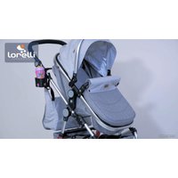 Универсальная коляска Lorelli Lora 2021 (3 в 1, candy pink)