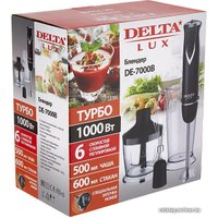 Погружной блендер Delta Lux DE-7000B (черный)