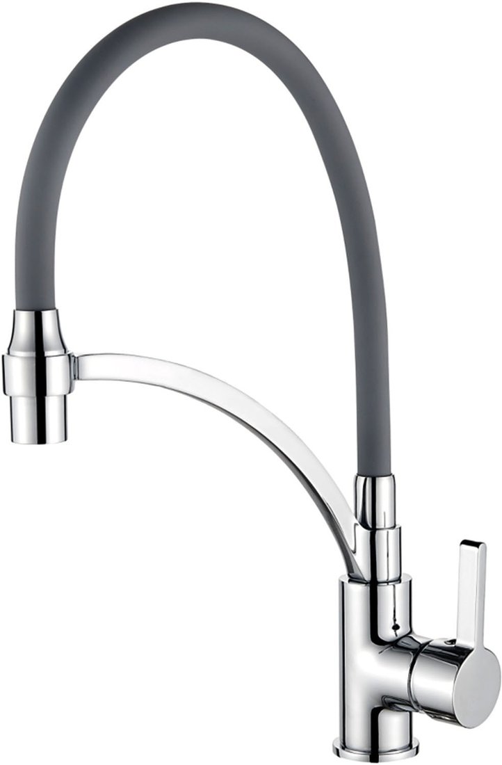 

Смеситель Ledeme L4499-9 (хром/серый)