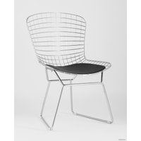 Стул Stool Group Bertoia (хром/черная подушка)