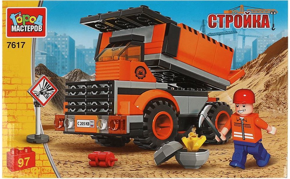 

Конструктор Город мастеров Карьерный Самосвал 7617-UU