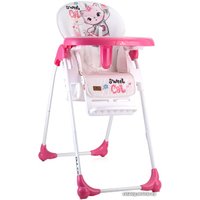 Высокий стульчик Lorelli Dulce (pink cat)
