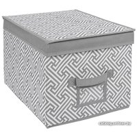 Коробка для хранения Handy Home Орнамент UC-203 (серый)