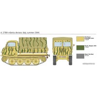 Сборная модель Italeri 6549 Тягач Steyr RSO/01 with German Soldiers