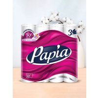 Туалетная бумага Papia Белая (3 слоя, 32 рулона) в Гомеле