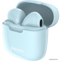 Наушники Pero TWS05 Colorful (голубой)