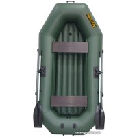 Гребная лодка Муссон S 250 НД (зеленый)