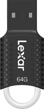USB Flash Lexar JumpDrive V40 64GB (черный)