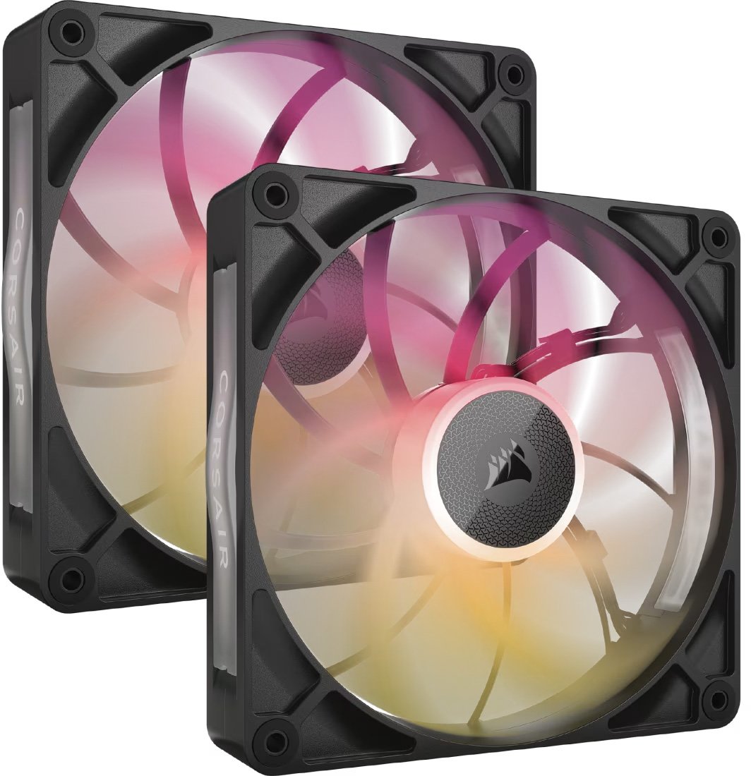 

Комплект вентиляторов для корпуса с контроллером Corsair iCUE LINK RX140 RGB MAX Dual Pack + Hub CO-9051036-WW