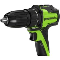 Дрель-шуруповерт Greenworks DD345 3708307 (без АКБ)
