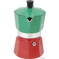 Гейзерная кофеварка Bialetti Moka Express Tricolor (3 порции)