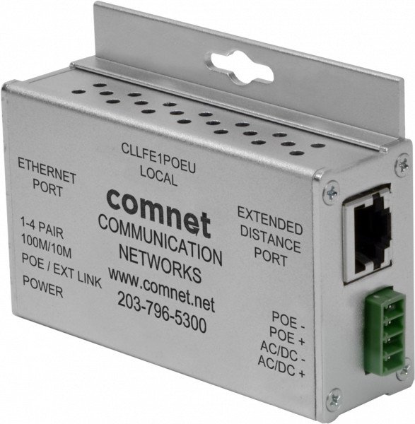 

Удлинитель по витой паре ComNet CLLFE1POEU