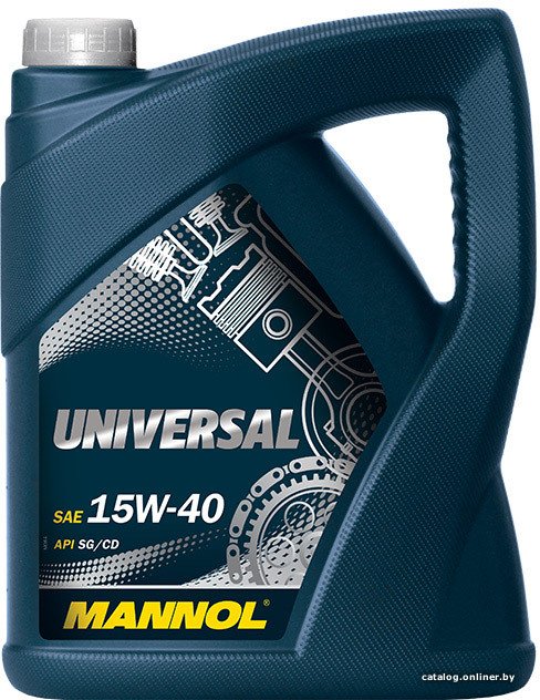 Моторное масло Mannol Universal 15W-40 API SG/CD 5л