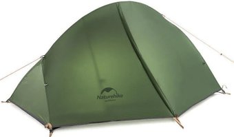 Треккинговая палатка Naturehike Spider Cycling 1 20D (зеленый)