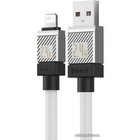 Кабель Baseus CoolPlay Series USB Type-A - Lightning (1 м, белый)