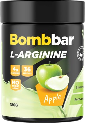 

L-аргинин Bombbar L-Arginin (180 г, зеленое яблоко)