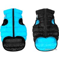 Куртка для животных AiryVest 1599 (XS, черный/голубой)